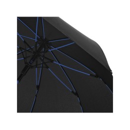 Зонт трость "Spark" полуавтомат 23", черный/синий
