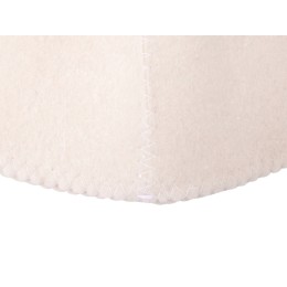 Шапка для бани и сауны "Healing", белая