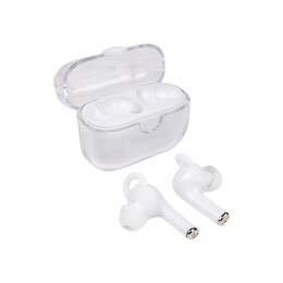 Наушники беспроводные TWS «Clarity» с шумоподавлением ENC, белый