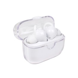 Наушники беспроводные TWS «Clarity» с шумоподавлением ENC, белый