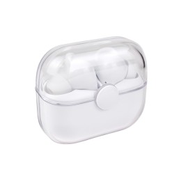 Наушники беспроводные TWS «Clarity» с шумоподавлением ENC, белый