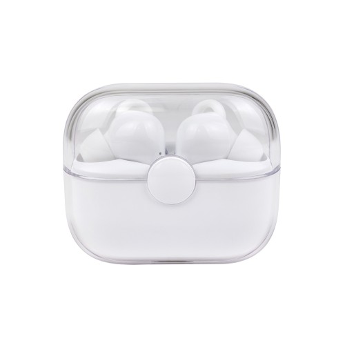 Наушники беспроводные TWS «Clarity» с шумоподавлением ENC, белый
