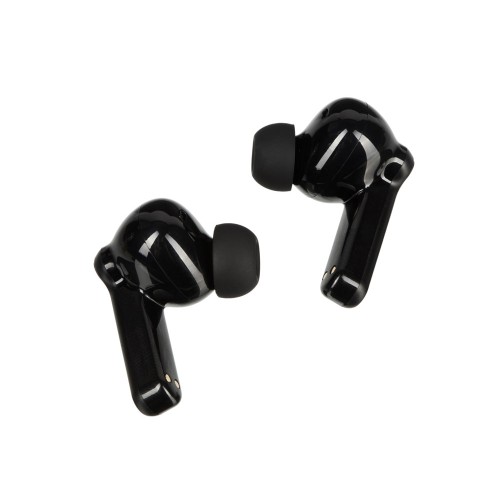 Беспроводные наушники с шумоподавлением c подсветкой лого «Lites», черные (Р)