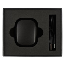 Беспроводные наушники с шумоподавлением c подсветкой лого «Lites», черные