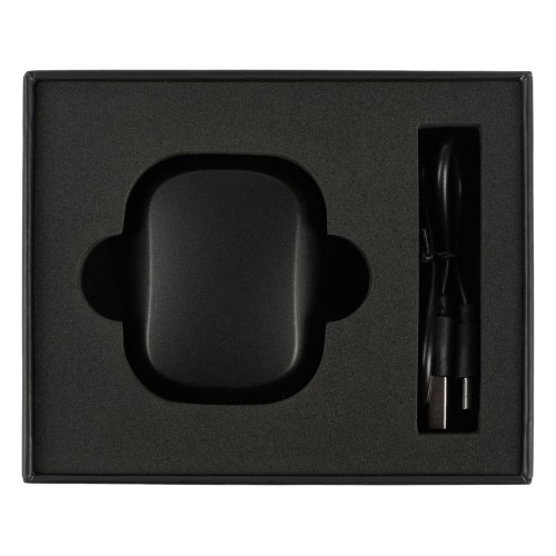 Беспроводные наушники с шумоподавлением c подсветкой лого «Lites», черные