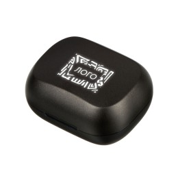 Беспроводные наушники с шумоподавлением c подсветкой лого «Lites», черные (Р)