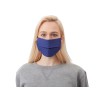 Маска для лица многоразовая из хлопка, синий
