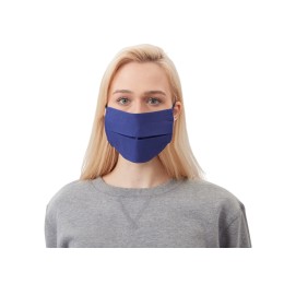 Маска для лица многоразовая из хлопка, синий