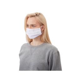 Маска для лица многоразовая для сублимации, размер M-L, белый