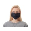 Маска для лица многоразовая из хлопка, черный