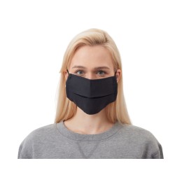 Маска для лица многоразовая из хлопка, черный