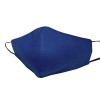 Маска для лица многоразовая из спанбонда, темно-синий