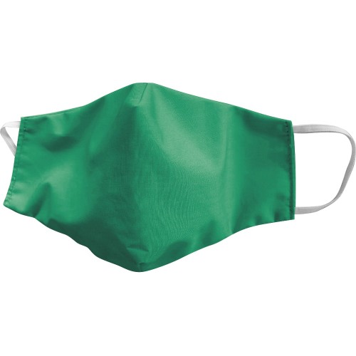 Маска для лица многоразовая, зеленый
