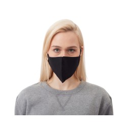 Хлопковая защитная маска для лица многоразовая анатомической формы без шва