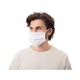 Маска для лица многоразовая из хлопка, белый