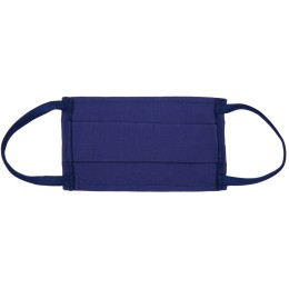 Маска для лица многоразовая из хлопка, синий