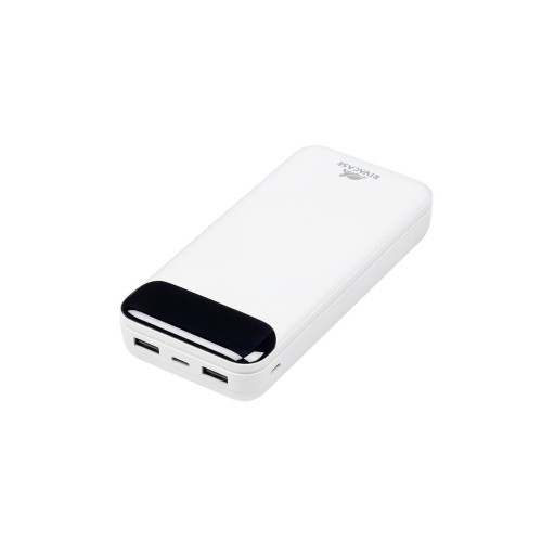 RIVACASE VA2280 (20000mAh) с дисплеем, белый, внешний аккумулятор /24