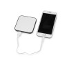 Портативное зарядное устройство (power bank) "Квадрум", 2600 mAh, черный