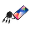 Портативное зарядное устройство «Octopus Booster», 1000 mAh, черный