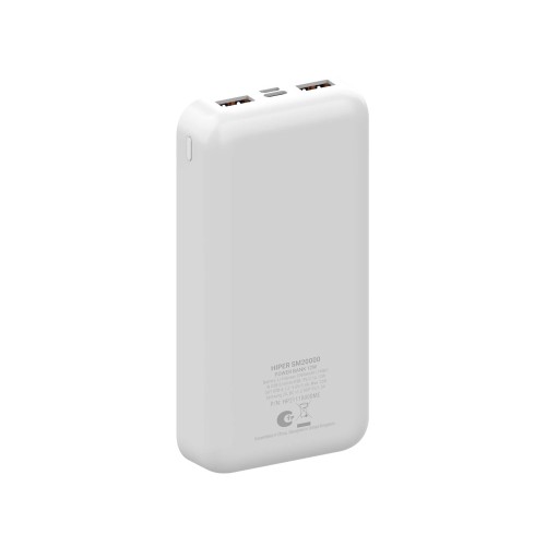 Портативный внешний аккумулятор SM20000 White