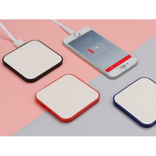 Портативное зарядное устройство (power bank) "Квадрум", 2600 mAh, черный