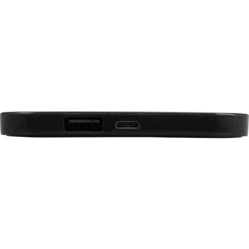 Портативное зарядное устройство (power bank) "Квадрум", 2600 mAh, черный
