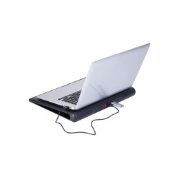 Охлаждающая подставка 5557 для ноутбуков до 17,3", черный