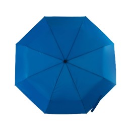 Зонт «Picau» из переработанного пластика в сумочке, синий