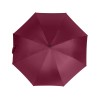 Зонт-трость Reviver с куполом из переработанного пластика, бордовый