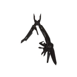 Мультитул Stinger, 105x45 мм, 13 функций, сталь, чёрный, в комплекте 9 насадок и нейлоновый чехол