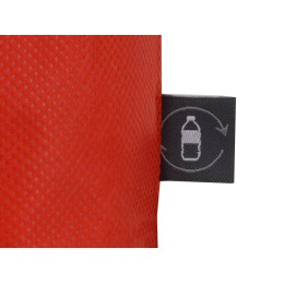 Сумка-шоппер Reviver из нетканого переработанного материала RPET, красный