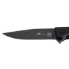 Нож складной Stinger, 102 мм, (черный), материал рукояти: нержавеющая сталь, стеклотекстолит G10