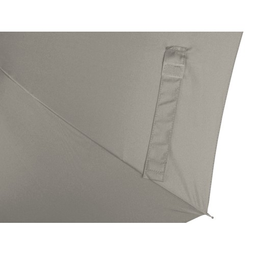 Зонт-трость Reviver с куполом из переработанного пластика, бежевый