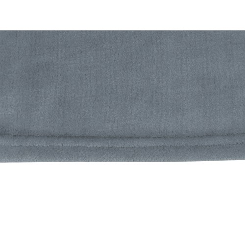 Плед флисовый Natty из переработанного пластика, серый