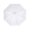 Зонт-трость Reviver с куполом из переработанного пластика, белый