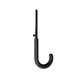 Зонт-трость Reviver с куполом из переработанного пластика, белый