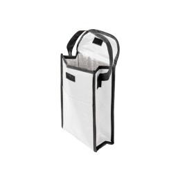 Сумка-холодильник Reviver на липучке из нетканого переработанного материала, белый