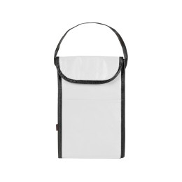 Сумка-холодильник Reviver на липучке из нетканого переработанного материала, белый