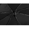Зонт «Picau» из переработанного пластика в сумочке, черный