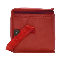 Сумка-холодильник Reviver из нетканого переработанного материала RPET, красный