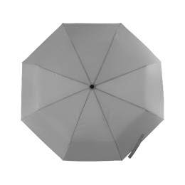 Зонт «Picau» из переработанного пластика в сумочке, серый