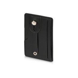 Картхолдер для телефона с держателем и защитой RFID «Lokky», черный