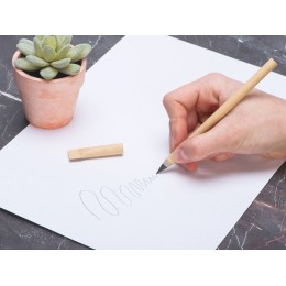 Вечный карандаш из переработанной бумаги "Recycled pencil", натуральный