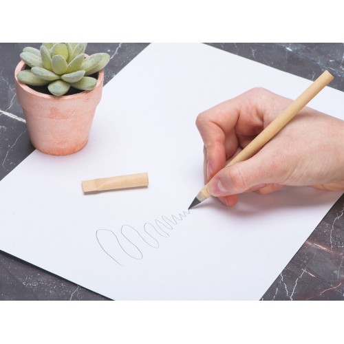 Вечный карандаш из переработанной бумаги "Recycled pencil", натуральный