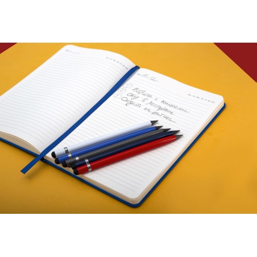 Вечный карандаш "Eternal" со стилусом и ластиком, темно-синий