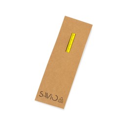 Вечный карандаш из переработанного алюминия "Sicily", желтый