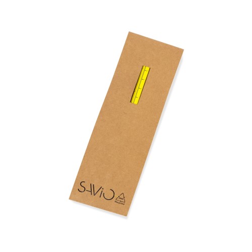 Вечный карандаш из переработанного алюминия "Sicily", желтый