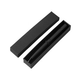 Металлическая ручка и вечный карандаш "Gauguin", софт-тач, черный