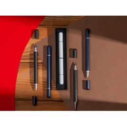 Металлическая ручка и вечный карандаш "Van Gogh", темно-синий