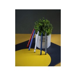 Вечный карандаш "Eternal" со стилусом и ластиком, красный